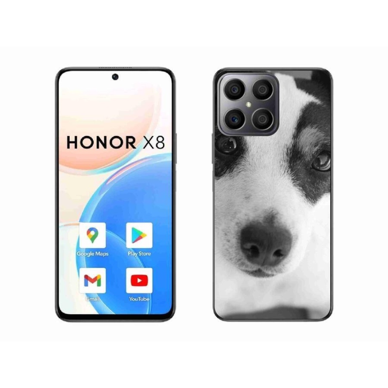 Gélový kryt mmCase na mobil Honor X8 4G - pes