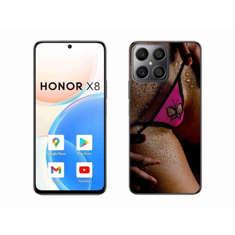 Gélový kryt mmCase na mobil Honor X8 4G - sexy žena
