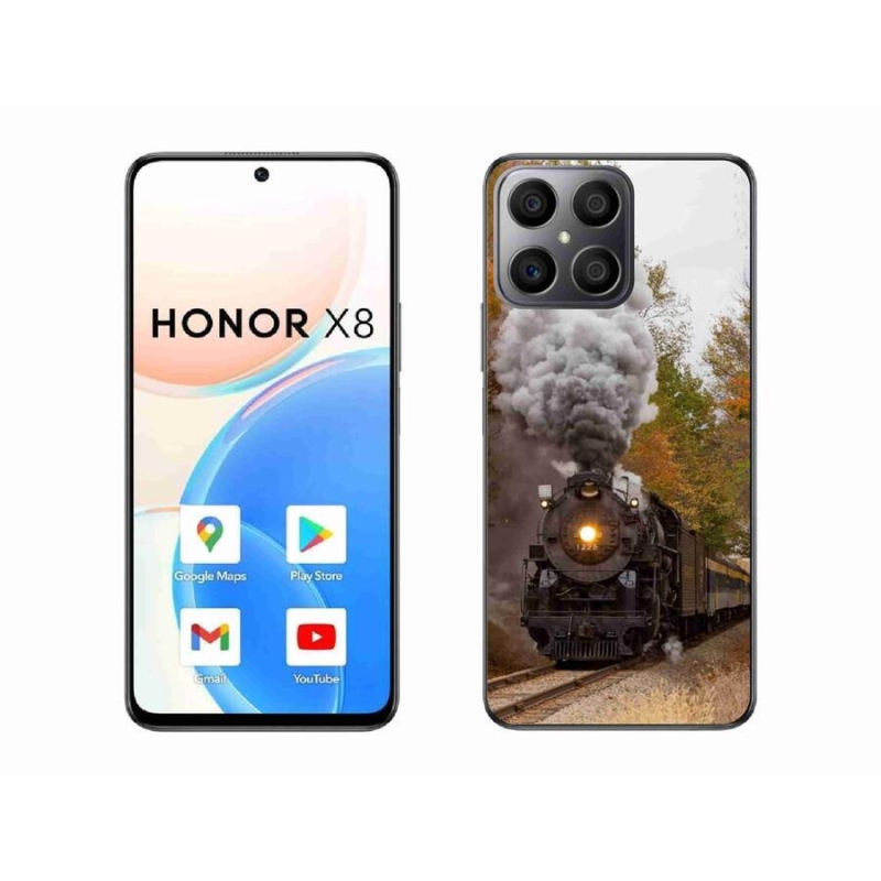 Gélový kryt mmCase na mobil Honor X8 4G - vlak 1