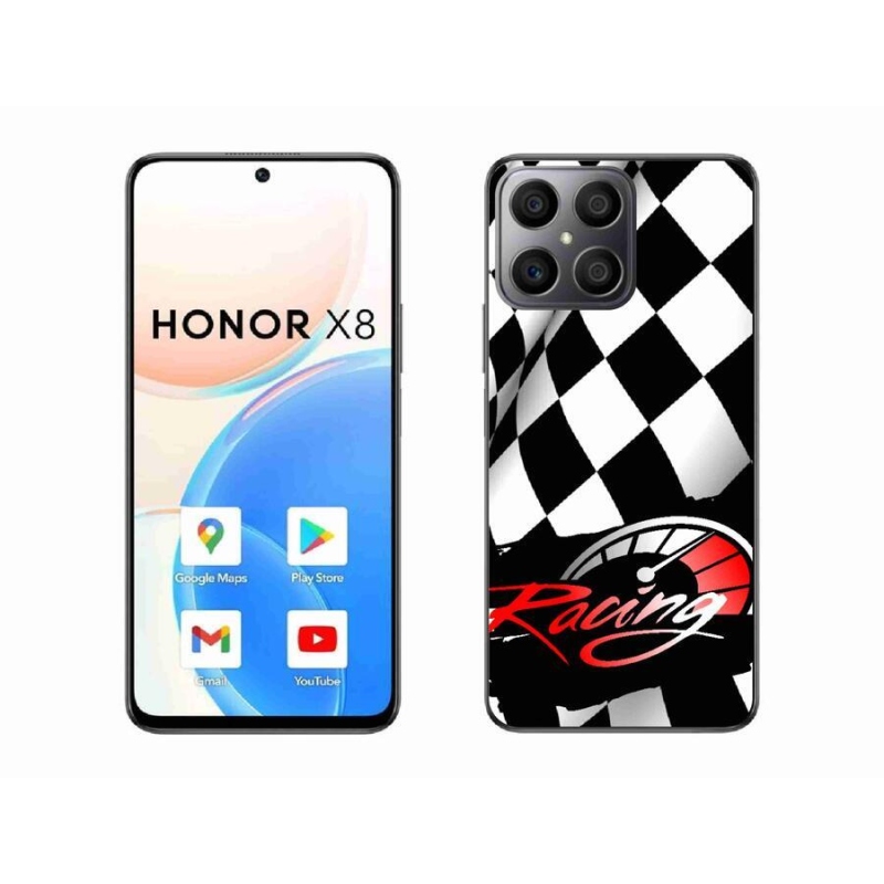 Gélový kryt mmCase na mobil Honor X8 4G - pretekanie