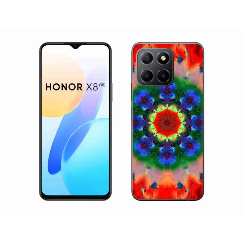 Gélový kryt mmCase na mobil Honor X8 5G/Honor 70 Lite 5G - abstrakt 5