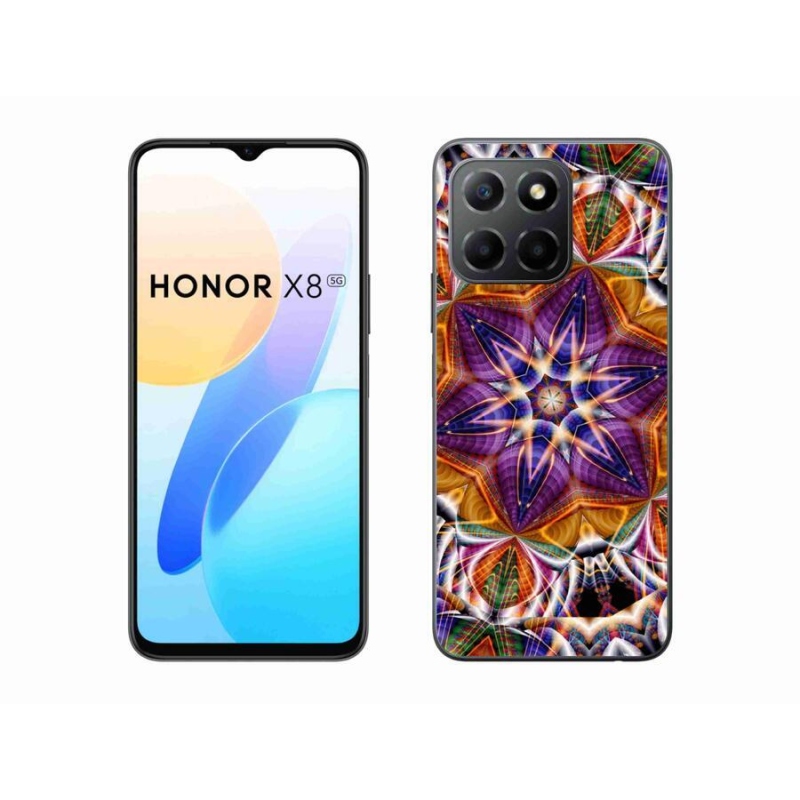 Gélový kryt mmCase na mobil Honor X8 5G/Honor 70 Lite 5G - abstrakt 6