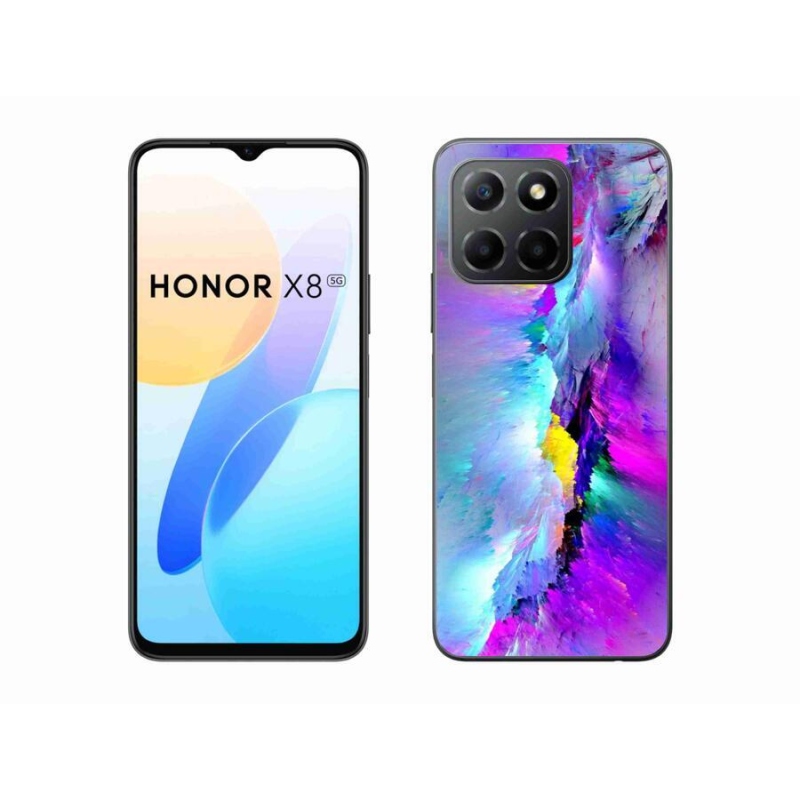 Gélový kryt mmCase na mobil Honor X8 5G/Honor 70 Lite 5G - abstrakt