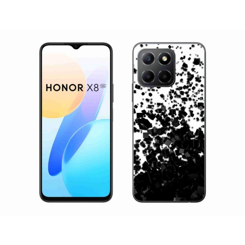 Gélový kryt mmCase na mobil Honor X8 5G/Honor 70 Lite 5G - abstraktný vzor 1
