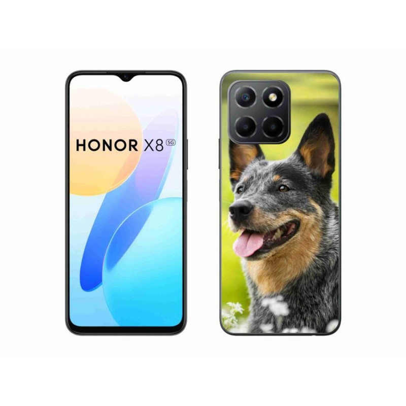 Gélový kryt mmCase na mobil Honor X8 5G/Honor 70 Lite 5G - austrálsky pastiersky pes
