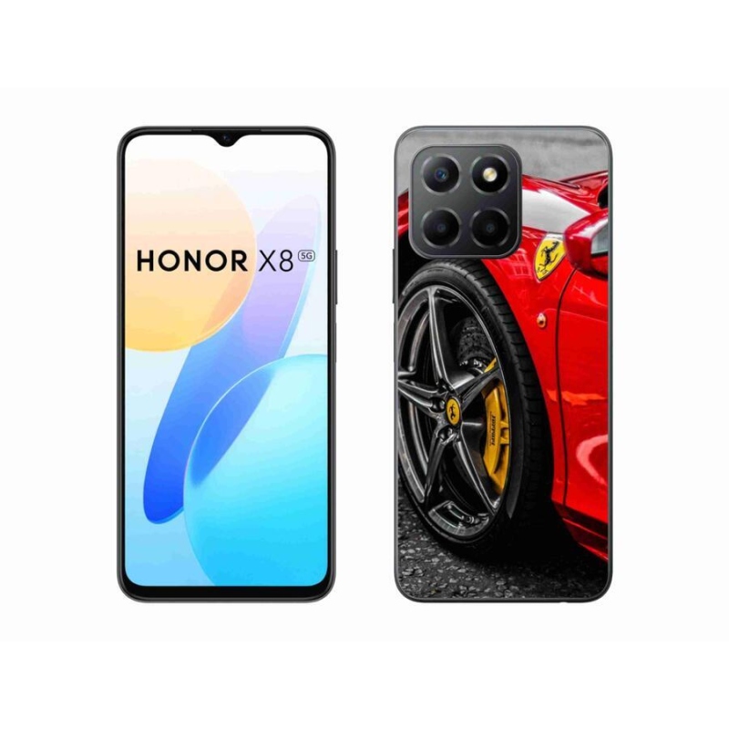 Gélový kryt mmCase na mobil Honor X8 5G/Honor 70 Lite 5G - auto 1
