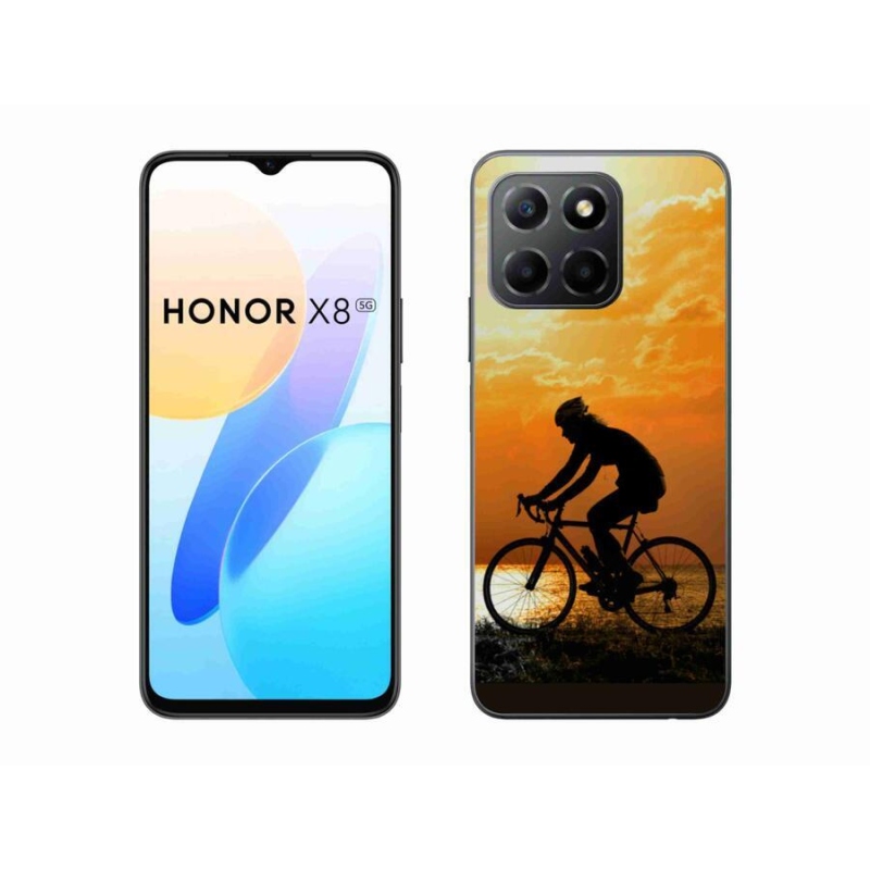 Gélový kryt mmCase na mobil Honor X8 5G/Honor 70 Lite 5G - cyklovýlet