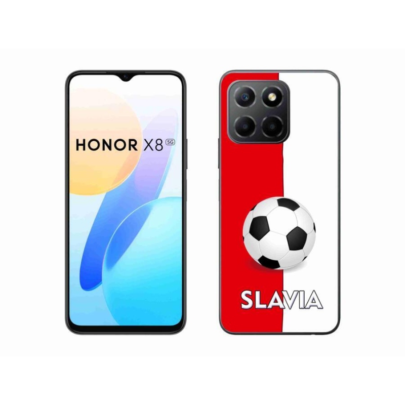 Gélový kryt mmCase na mobil Honor X8 5G/Honor 70 Lite 5G - futbal 2