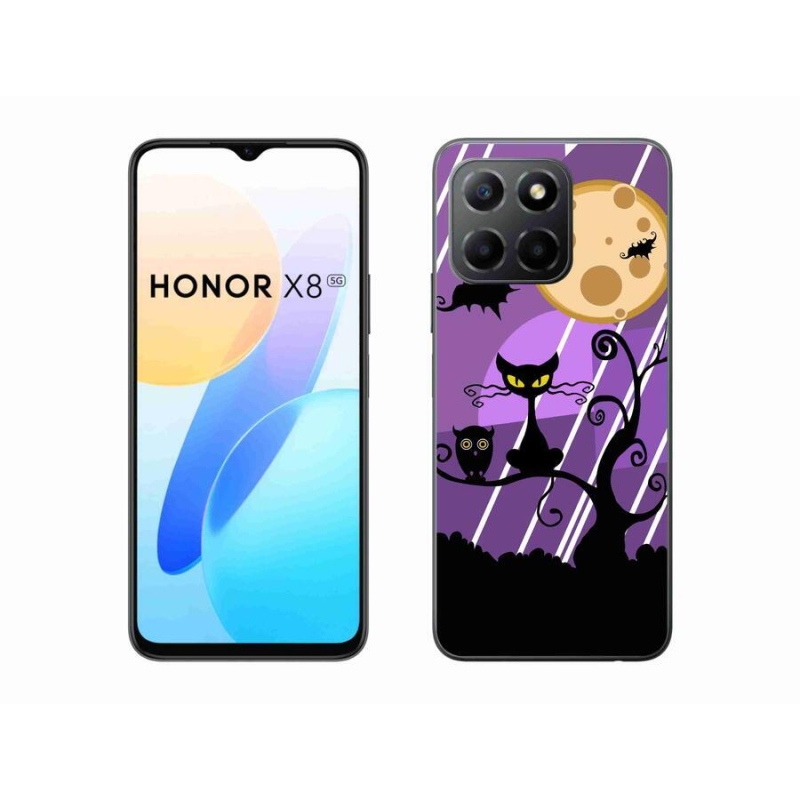 Gélový kryt mmCase na mobil Honor X8 5G/Honor 70 Lite 5G - halloween