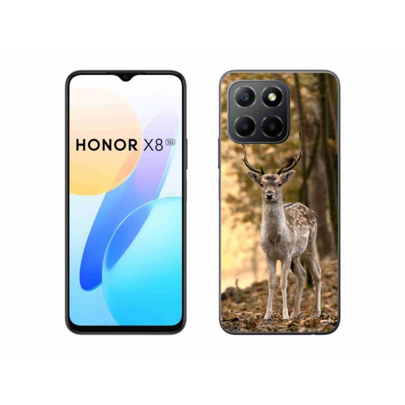 Gélový kryt mmCase na mobil Honor X8 5G/Honor 70 Lite 5G - jeleň sika