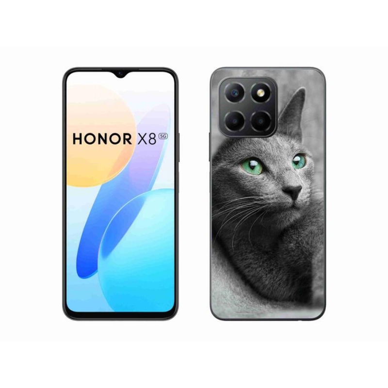 Gélový kryt mmCase na mobil Honor X8 5G/Honor 70 Lite 5G - mačka 2