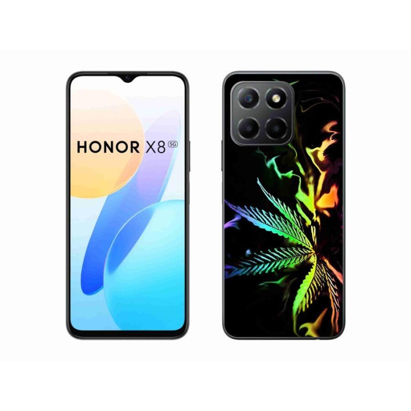 Gélový kryt mmCase na mobil Honor X8 5G/Honor 70 Lite 5G - konope 2