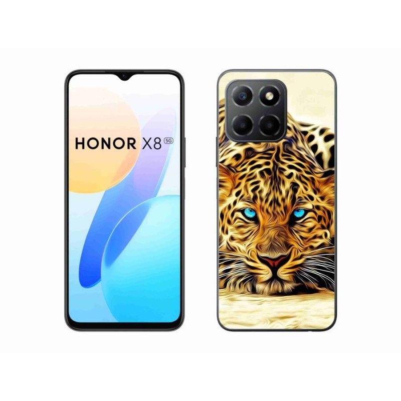 Gélový kryt mmCase na mobil Honor X8 5G/Honor 70 Lite 5G - kreslený tiger