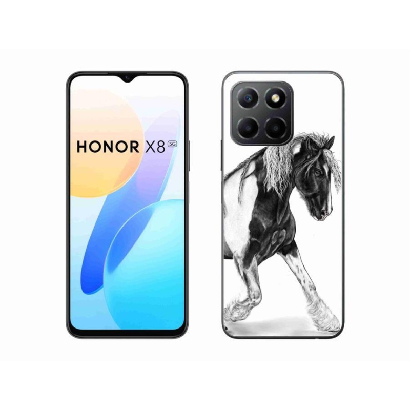 Gélový kryt mmCase na mobil Honor X8 5G/Honor 70 Lite 5G - kôň
