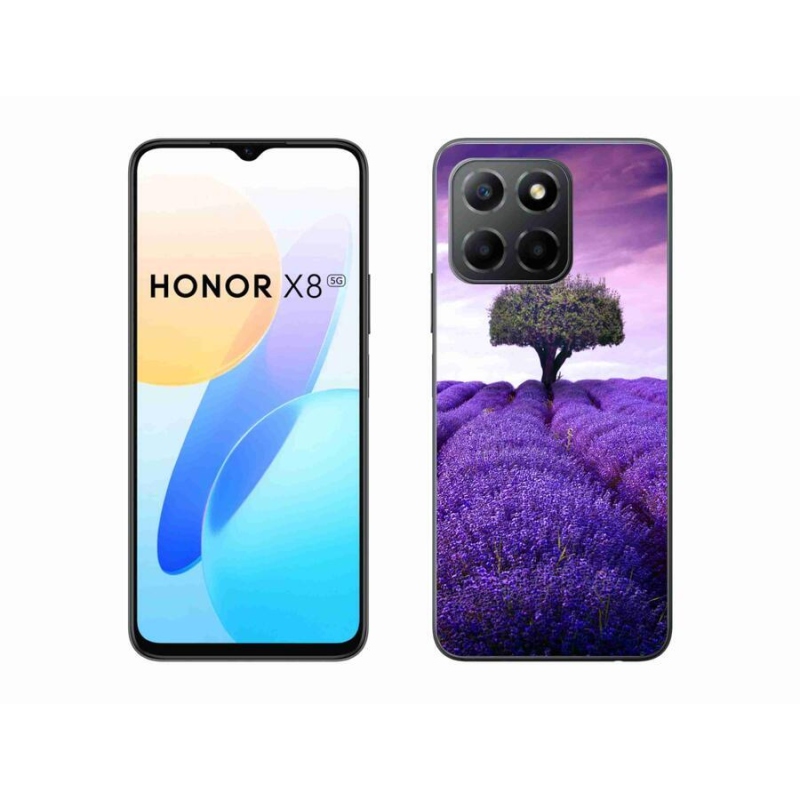 Gélový kryt mmCase na mobil Honor X8 5G/Honor 70 Lite 5G - levanduľová lúka