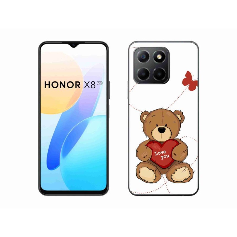 Gélový kryt mmCase na mobil Honor X8 5G/Honor 70 Lite 5G - love you