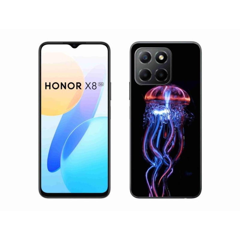 Gélový kryt mmCase na mobil Honor X8 5G/Honor 70 Lite 5G - medúza
