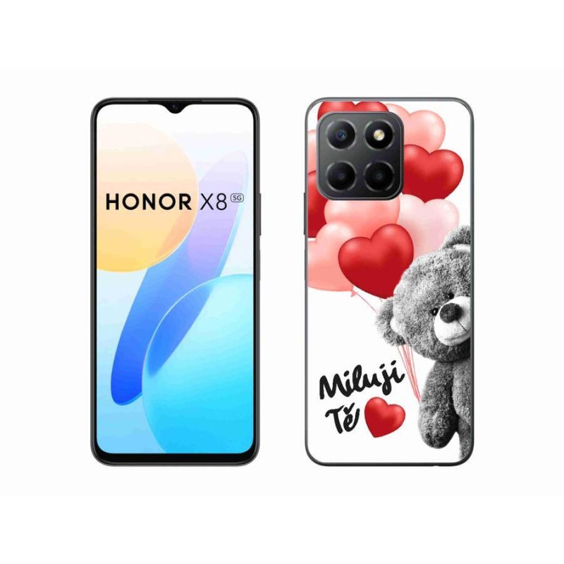 Gélový kryt mmCase na mobil Honor X8 5G/Honor 70 Lite 5G - milujem Ťa