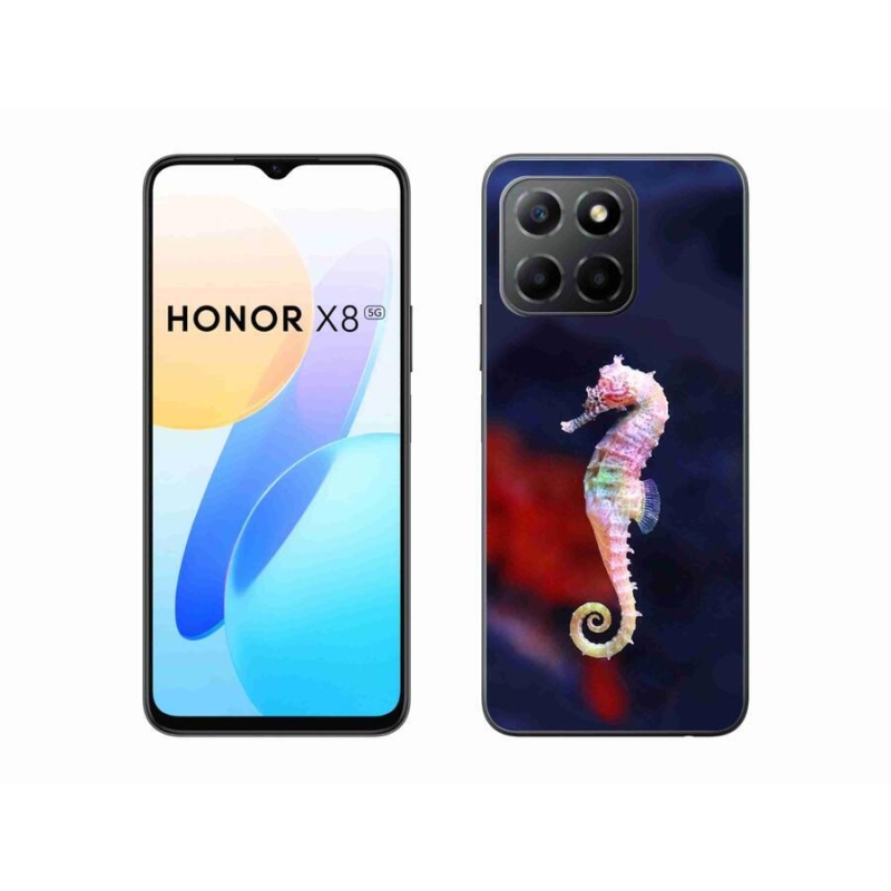 Gélový kryt mmCase na mobil Honor X8 5G/Honor 70 Lite 5G - morský koník