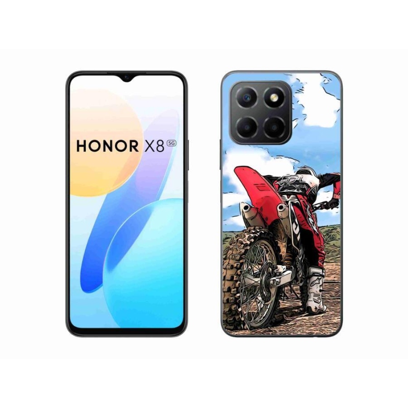 Gélový kryt mmCase na mobil Honor X8 5G/Honor 70 Lite 5G - moto