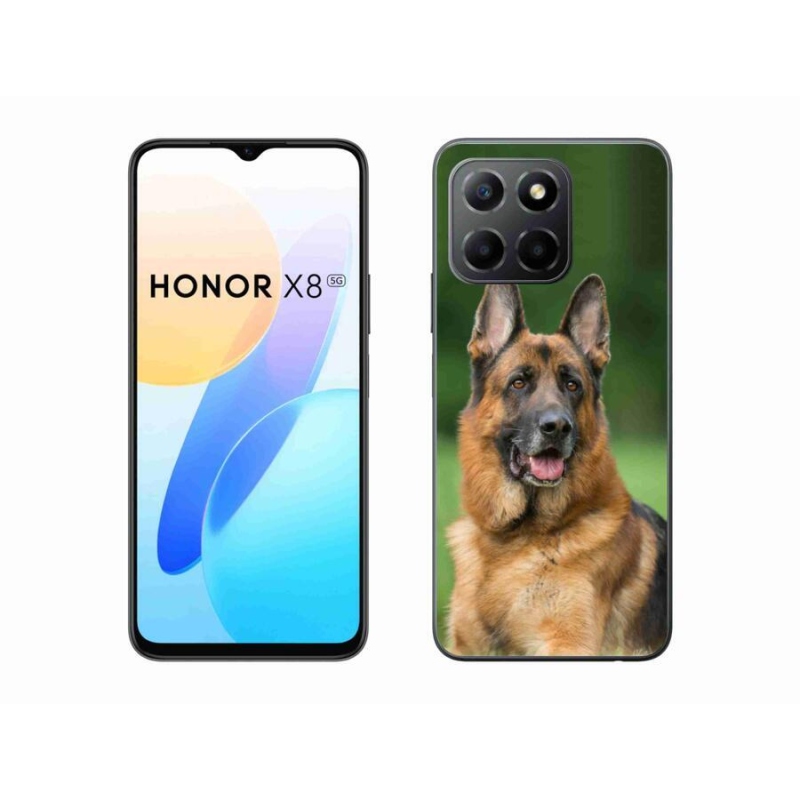 Gélový kryt mmCase na mobil Honor X8 5G/Honor 70 Lite 5G - nemecký ovčiak