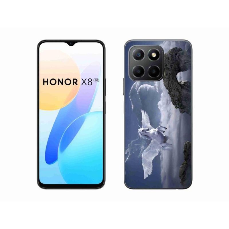 Gélový kryt mmCase na mobil Honor X8 5G/Honor 70 Lite 5G - pegas