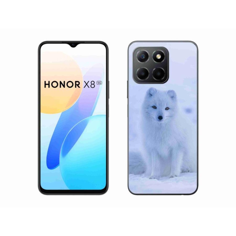 Gélový kryt mmCase na mobil Honor X8 5G/Honor 70 Lite 5G - polárna líška