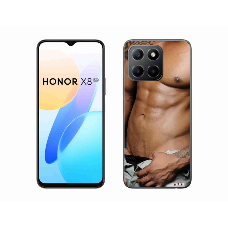 Gélový kryt mmCase na mobil Honor X8 5G/Honor 70 Lite 5G - sexy muž
