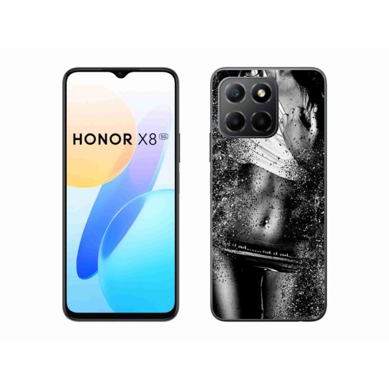 Gélový kryt mmCase na mobil Honor X8 5G/Honor 70 Lite 5G - sexy žena 1