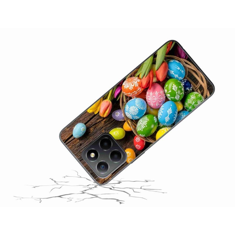 Gélový kryt mmCase na mobil Honor X8 5G/Honor 70 Lite 5G - veľkonočné vajíčka