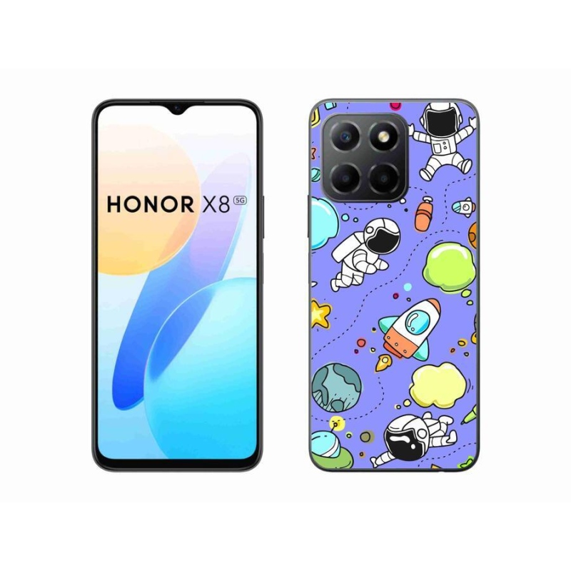 Gélový kryt mmCase na mobil Honor X8 5G/Honor 70 Lite 5G - vesmír