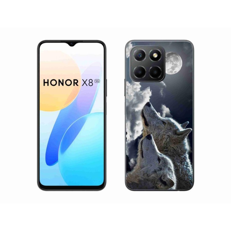 Gélový kryt mmCase na mobil Honor X8 5G/Honor 70 Lite 5G - vlci