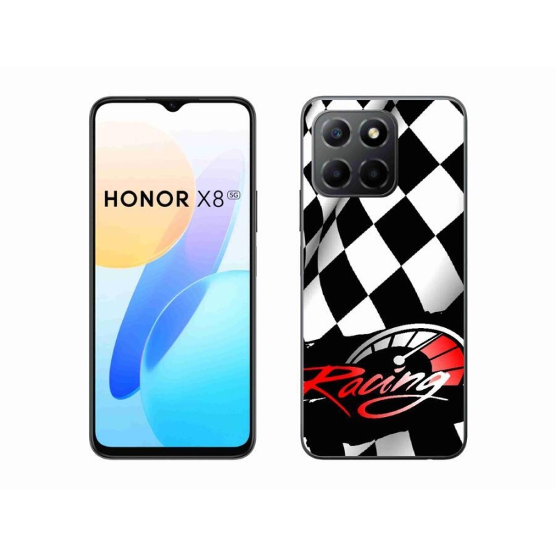 Gélový kryt mmCase na mobil Honor X8 5G/Honor 70 Lite 5G - pretekanie