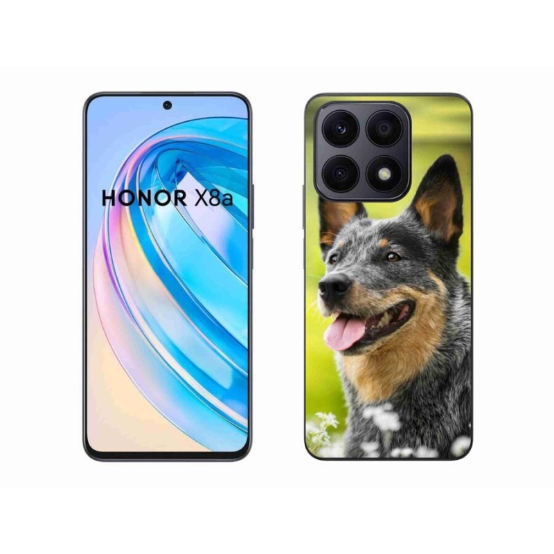 Gélový kryt mmCase na mobil Honor X8a - austrálsky pastiersky pes