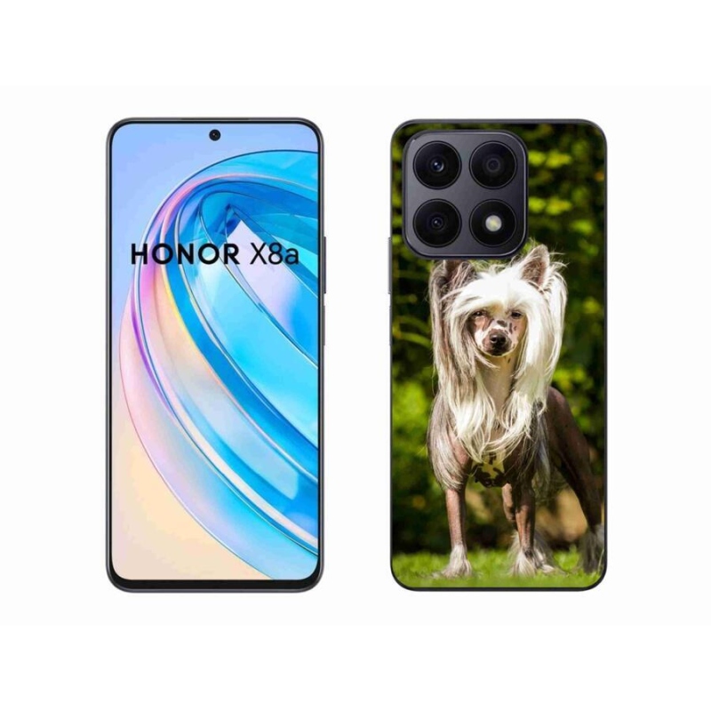 Gélový kryt mmCase na mobil Honor X8a - čínsky chocholatý pes