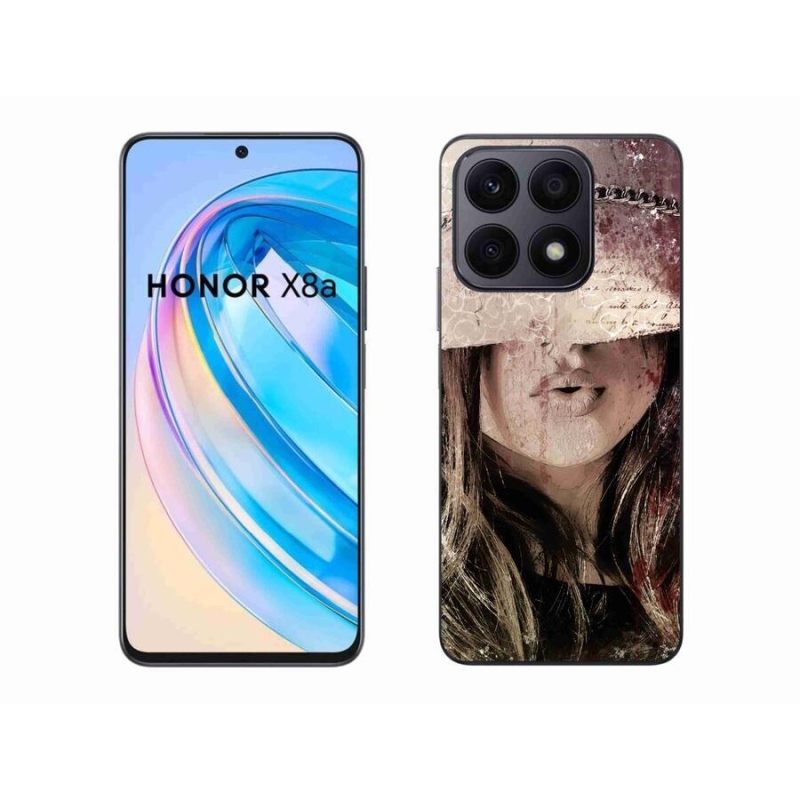 Gélový kryt mmCase na mobil Honor X8a - dievča