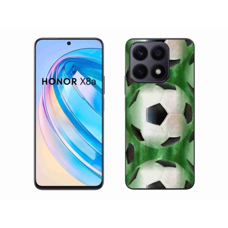 Gélový kryt mmCase na mobil Honor X8a - futbalová lopta