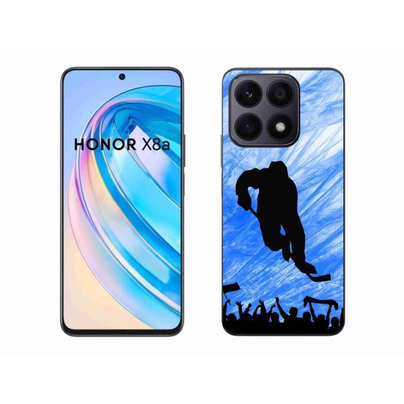 Gélový kryt mmCase na mobil Honor X8a - hokejový hráč