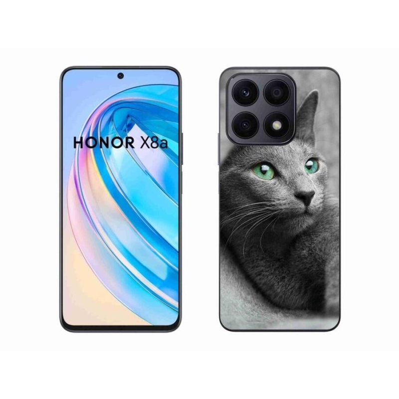 Gélový kryt mmCase na mobil Honor X8a - mačka 2