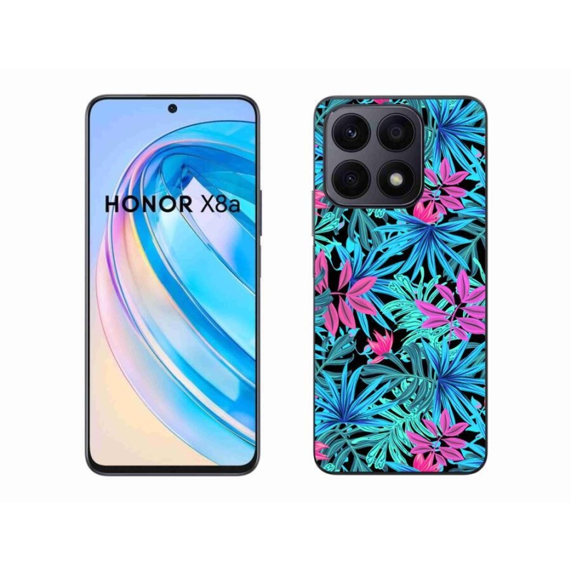 Gélový kryt mmCase na mobil Honor X8a - kvety 3