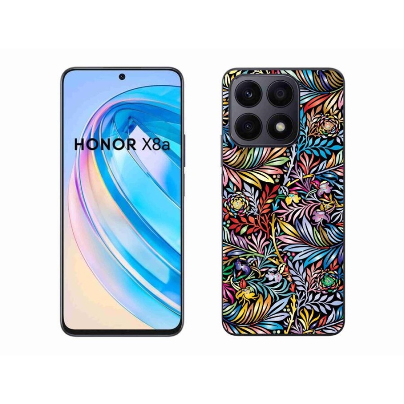 Gélový kryt mmCase na mobil Honor X8a - kvety 5