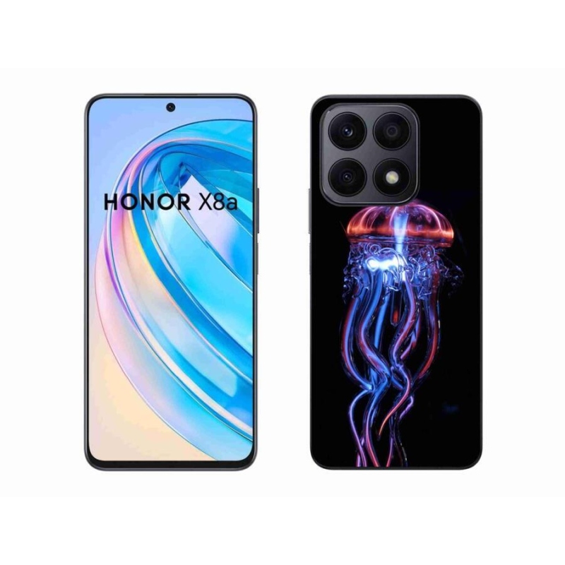 Gélový kryt mmCase na mobil Honor X8a - medúza
