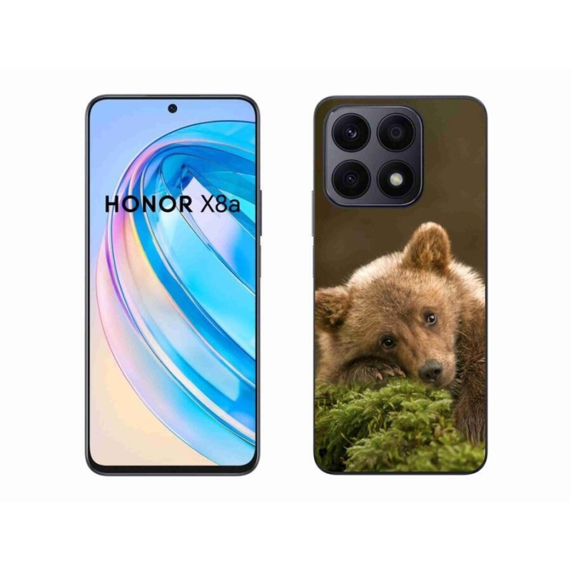 Gélový kryt mmCase na mobil Honor X8a - medveď