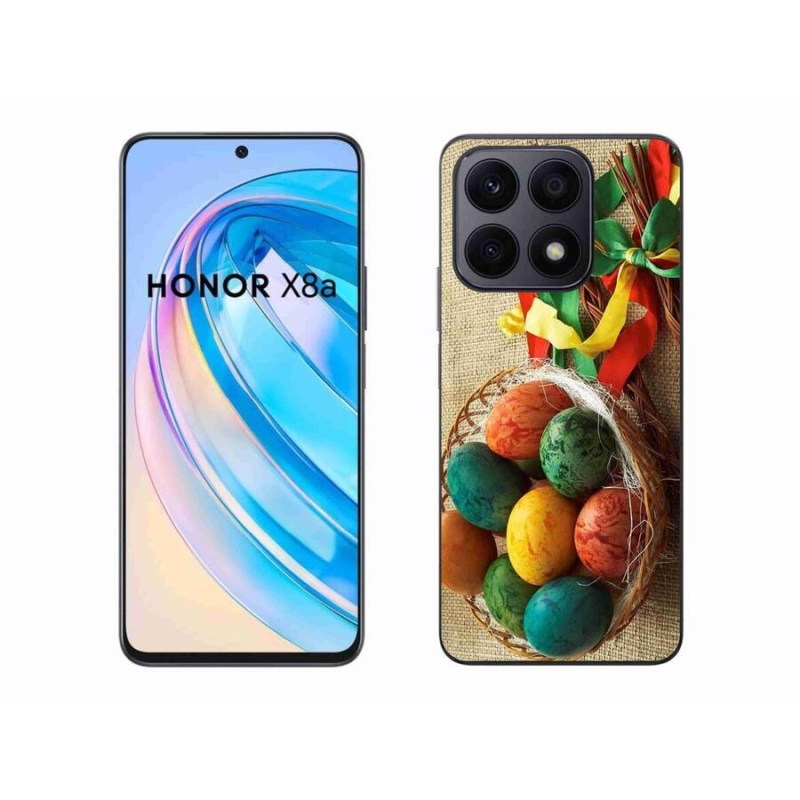 Gélový kryt mmCase na mobil Honor X8a - korbáče a vajíčka