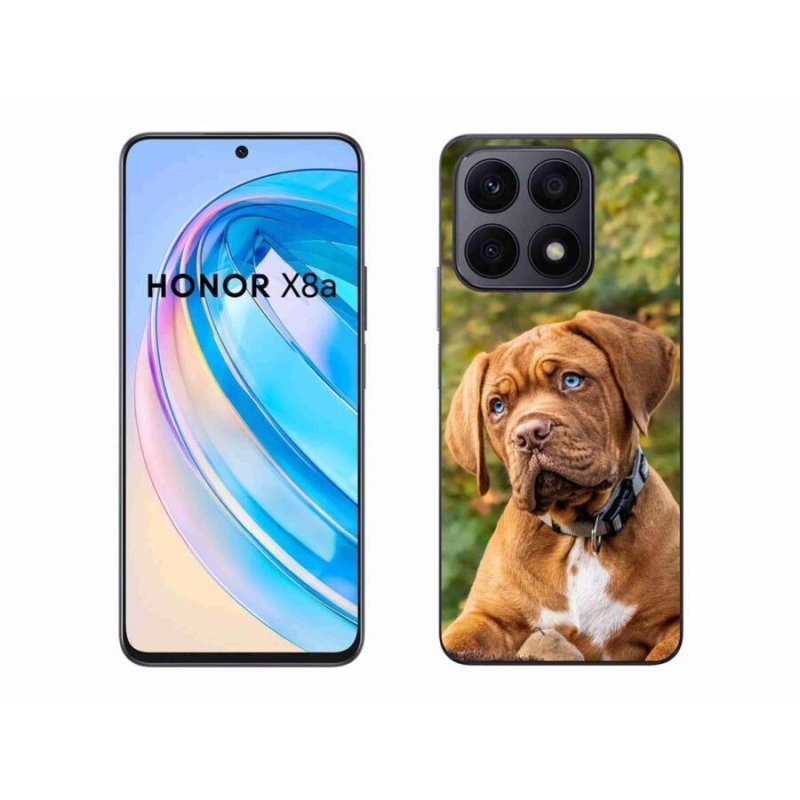Gélový kryt mmCase na mobil Honor X8a - šteňa
