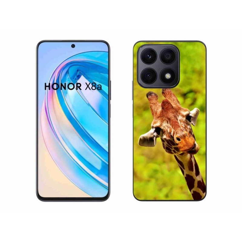 Gélový kryt mmCase na mobil Honor X8a - žirafa