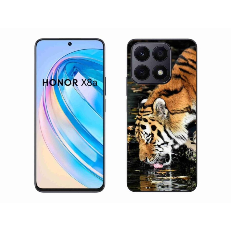 Gélový kryt mmCase na mobil Honor X8a - smädný tiger