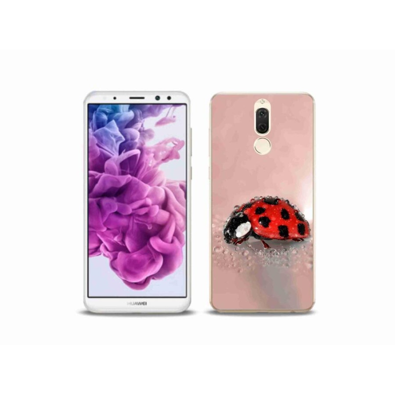 Gélový kryt mmCase na mobil Huawei Mate 10 Lite - lienka