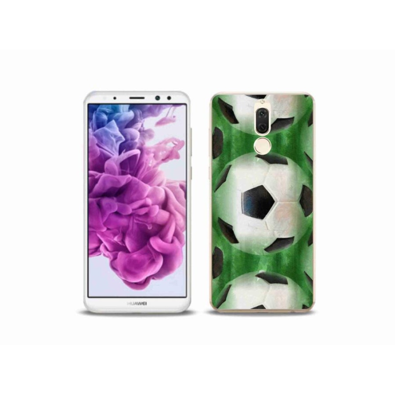 Gélový kryt mmCase na mobil Huawei Mate 10 Lite - futbalová lopta