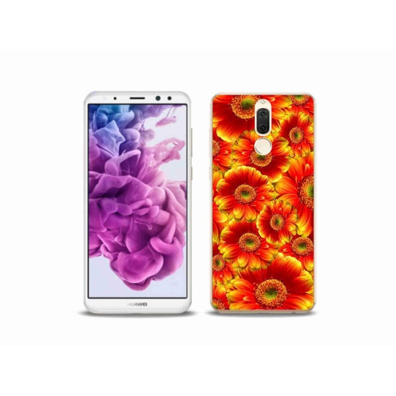 Gélový kryt mmCase na mobil Huawei Mate 10 Lite - gerbera 1